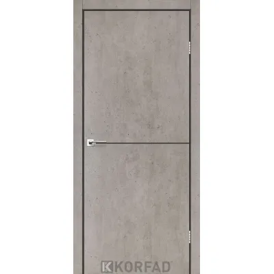 Межкомнатные Двери Korfad Deco Loft Plato DLP-01 antracite ПВХ плёнка-3