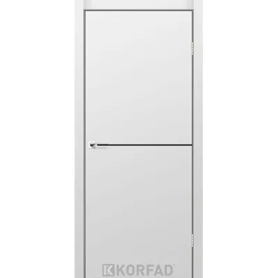 Міжкімнатні Двері Korfad Deco Loft Plato DLP-01 Super PET Black ПВХ плівка-3