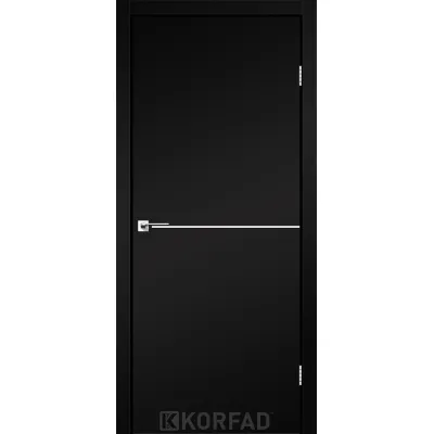 Міжкімнатні Двері Korfad Deco Loft Plato DLP-01 Super PET Nickel ПВХ плівка-2