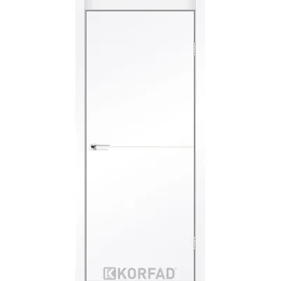 Міжкімнатні Двері Korfad Deco Loft Plato DLP-01 Super PET Nickel ПВХ плівка-4