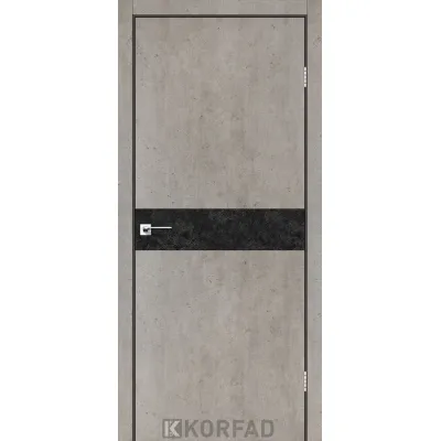 Міжкімнатні Двері Korfad Glass Loft Plato GLP-01 ПВХ плівка-1