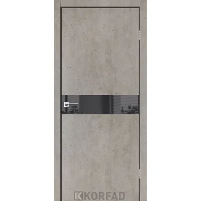 Міжкімнатні Двері Korfad Glass Loft Plato GLP-01 ПВХ плівка-2