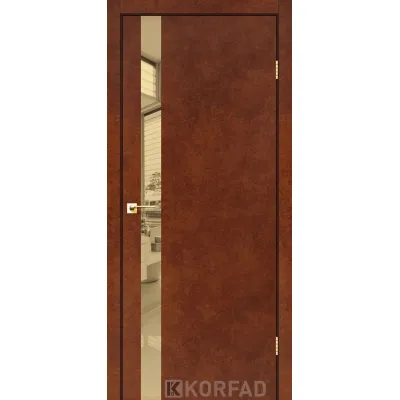 Межкомнатные Двери Korfad Glass Loft Plato GLP-02 ПВХ плёнка-0