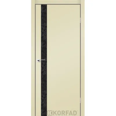 Межкомнатные Двери Korfad Glass Loft Plato GLP-02 Super PET ПВХ плёнка-1