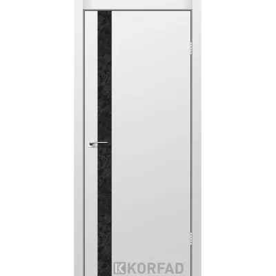 Межкомнатные Двери Korfad Glass Loft Plato GLP-02 Super PET ПВХ плёнка-3