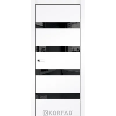 Міжкімнатні Двері Korfad Glass Loft Plato GLP-04 Super PET ПВХ плівка-0