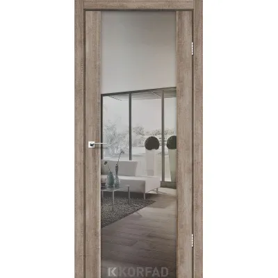 Міжкімнатні Двері Korfad Sanremo SR-01 дзеркало срібло-5