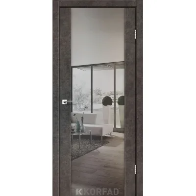 Міжкімнатні Двері Korfad Sanremo SR-01 дзеркало срібло-7