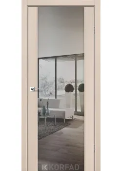 Двері Korfad Sanremo SR-01 дзеркало срібло