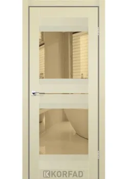 Двері Korfad Aliano AL-07 Super PET Двостороннє бронзове дзеркало