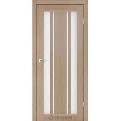 Межкомнатные Двери Leador Doors Colico Сатин белый дуб латте ПВХ плёнка-0