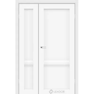 Міжкімнатні Двері Leador Doors Laura LR-02 полуторні ПВХ плівка-0