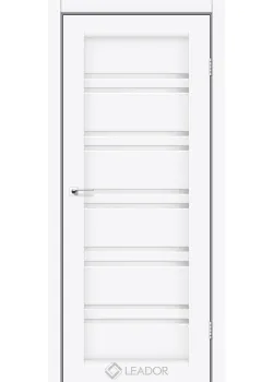 Двери Leador Doors Sicilia Сатин белый матовый
