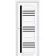 Межкомнатные Двери Leador Doors Compania белый матовый Черное стекло ПВХ плёнка-3-thumb