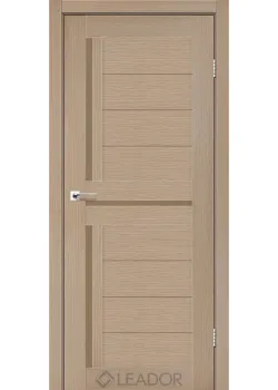 Двери Leador Doors Lazio бронза дуб мокко
