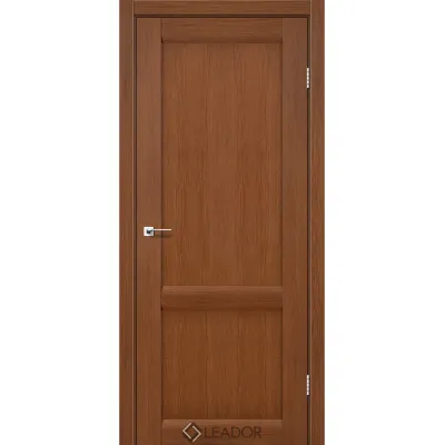 Міжкімнатні Двері Leador Doors Laura LR-02 браун ПВХ плівка-0