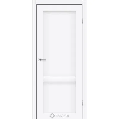 Межкомнатные Двери Leador Doors Laura LR-02 белый матовый ПВХ плёнка-0