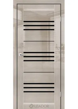Двери Leador Gloss MONACO Черное стекло