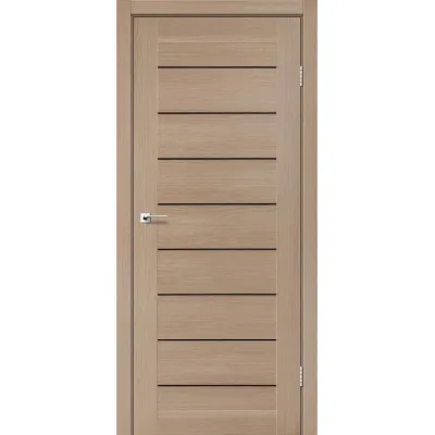 Межкомнатные Двери Leador Doors Neapol Черное стекло ПВХ плёнка-2