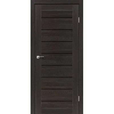 Межкомнатные Двери Leador Doors Neapol Черное стекло ПВХ плёнка-3