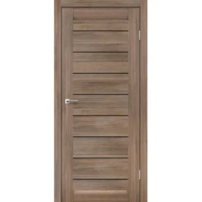 Межкомнатные Двери Leador Doors Neapol Черное стекло ПВХ плёнка-0