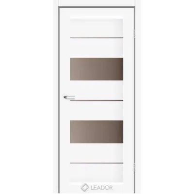 Двері Leador Doors Canneli Білі бронза-0