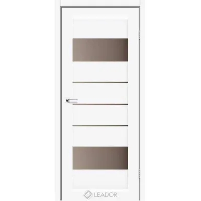Двері Leador Doors Arona Білі бронза-0