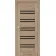 Міжкімнатні Двері Leador Doors Sicilia Чорне скло ПВХ плівка-3-thumb
