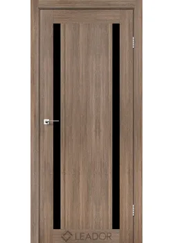 Двери Leador Doors Catania Черное стекло