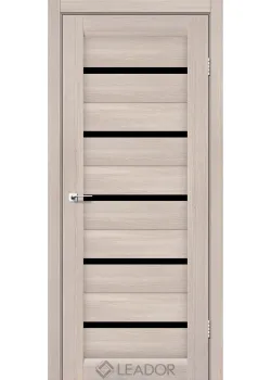 Двери Leador Doors Siena Черное стекло