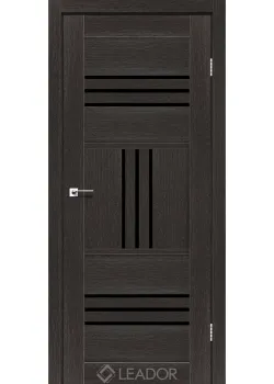 Двери Leador Doors Gela Черное стекло