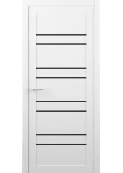 Двери Luxdoors Дублин Черное стекло