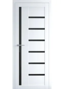 Двери Luxdoors Мадрид Черное стекло