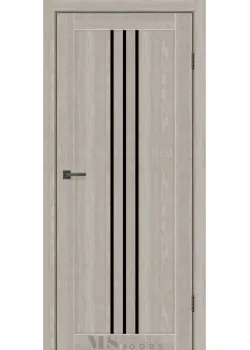 Двери MSDoors Eko Parker Черное стекло