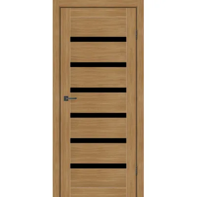 Міжкімнатні Двері MSDoors Fashion Holst LOUISIANA Чорне скло ПВХ плівка-3