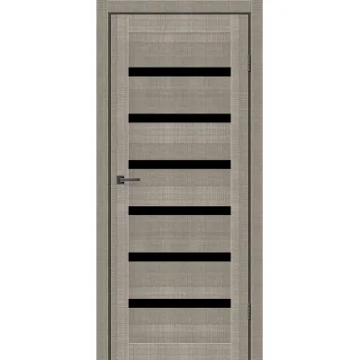 Міжкімнатні Двері MSDoors Fashion Holst LOUISIANA Чорне скло ПВХ плівка-8