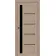 Міжкімнатні Двері MSDoors Fashion Holst ALABAMA Чорне скло ПВХ плівка-10-thumb