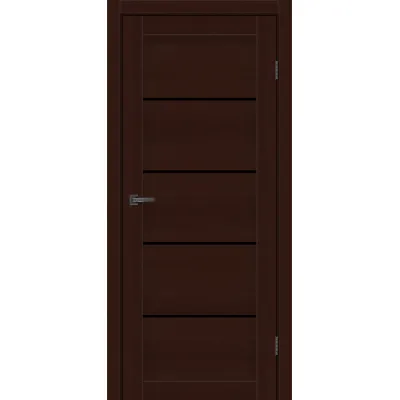 Міжкімнатні Двері MSDoors Fashion Holst MONTANA Чорне скло ПВХ плівка-2