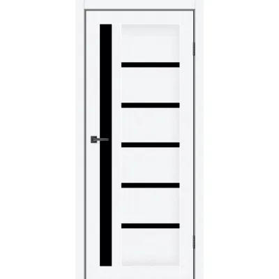 Межкомнатные Двери MSDoors Eko Orlean Черное стекло Ламинатин-1