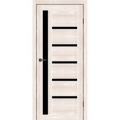 Межкомнатные Двери MSDoors Eko Orlean Черное стекло Ламинатин-2