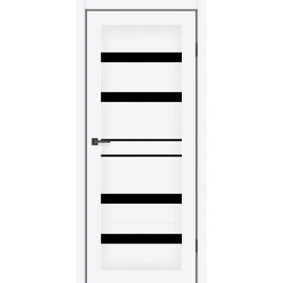 Межкомнатные Двери MSDoors Eko Georgia Черное стекло Ламинатин-2
