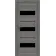 Межкомнатные Двери MSDoors Fashion Holst VEGAS Черное стекло ПВХ плёнка-5-thumb