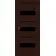 Межкомнатные Двери MSDoors Fashion Holst VEGAS Черное стекло ПВХ плёнка-5-thumb