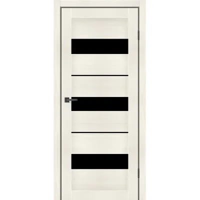 Межкомнатные Двери MSDoors Fashion Holst VEGAS Черное стекло ПВХ плёнка-3