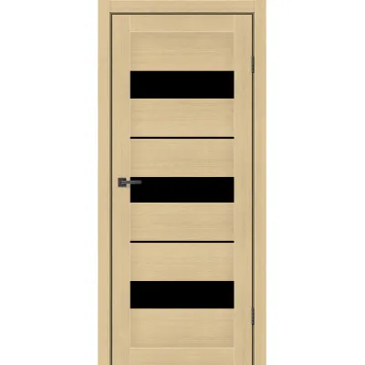 Межкомнатные Двери MSDoors Fashion Holst VEGAS Черное стекло ПВХ плёнка-4