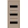 Межкомнатные Двери MSDoors Fashion Holst VEGAS Черное стекло ПВХ плёнка-5-thumb