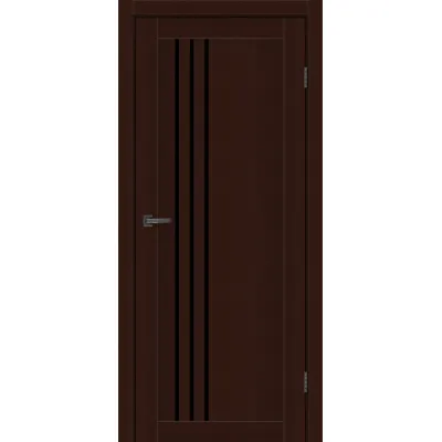 Межкомнатные Двери MSDoors Fashion Holst NEVADA Черное стекло ПВХ плёнка-1