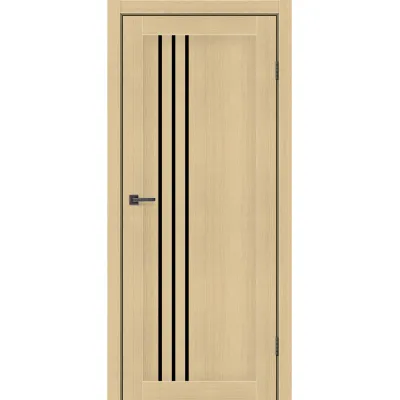 Межкомнатные Двери MSDoors Fashion Holst NEVADA Черное стекло ПВХ плёнка-3