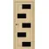 Міжкімнатні Двері MSDoors Fashion Holst HAVANA Чорне скло ПВХ плівка-5-thumb