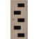 Міжкімнатні Двері MSDoors Fashion Holst HAVANA Чорне скло ПВХ плівка-5-thumb